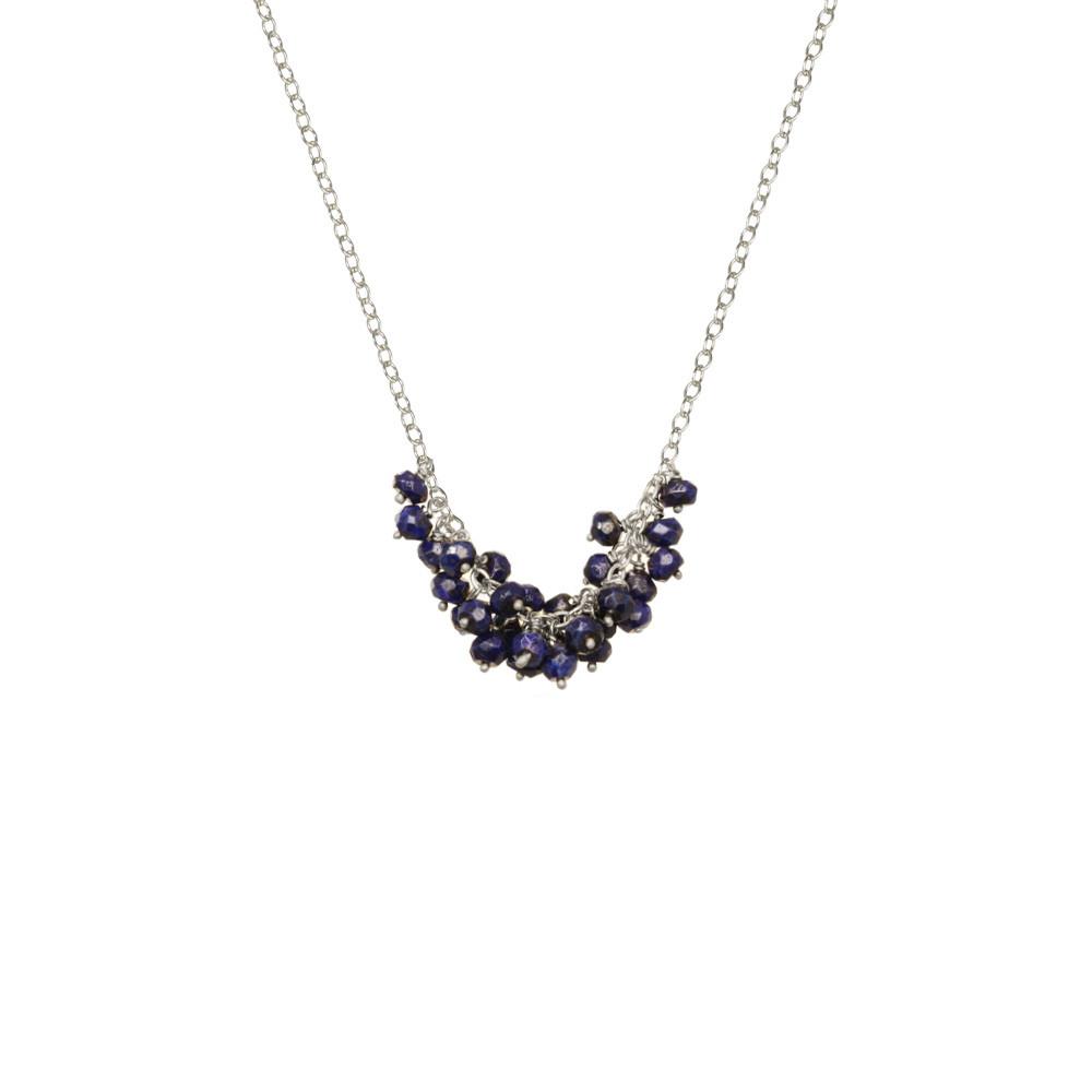 Horizontal Cluster Necklace - Selected Silver Styles Only