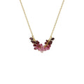 Horizontal Cluster Necklace
