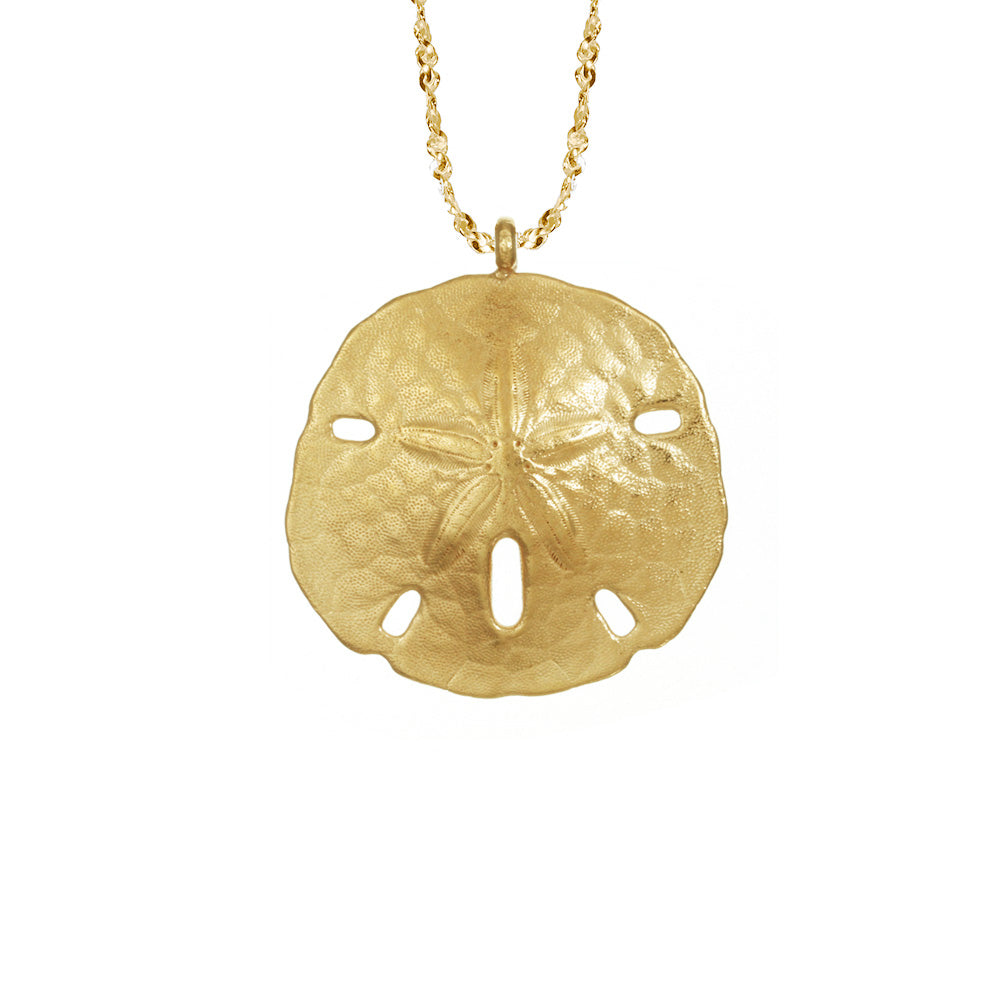 Extra Large Sand Dollar Necklace