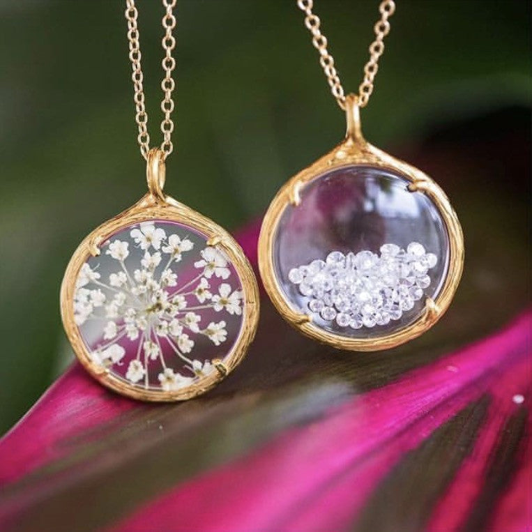 Small Botanical Necklace