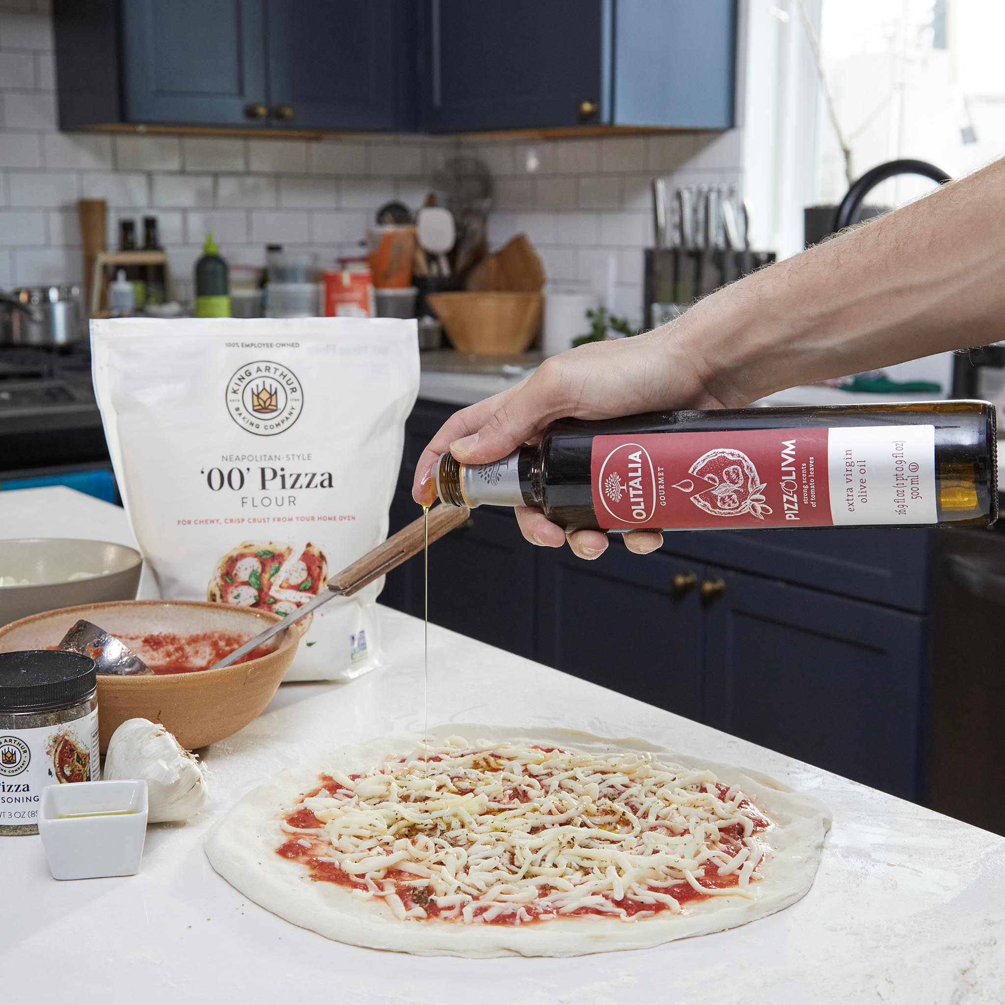 Olitalia Extra Virgin Olive Oil for Pizza (16.9 fl oz)