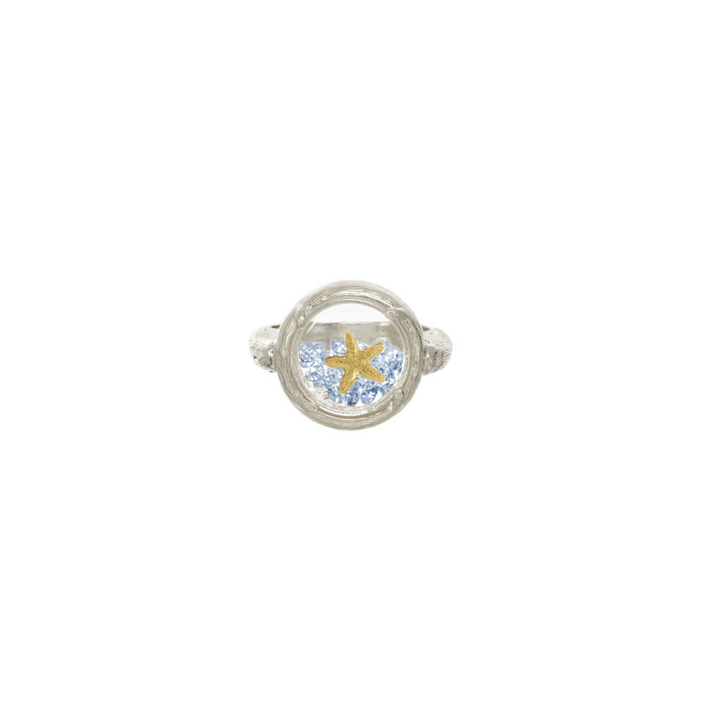 Shaker Ring with Starfish - Select Styles Only