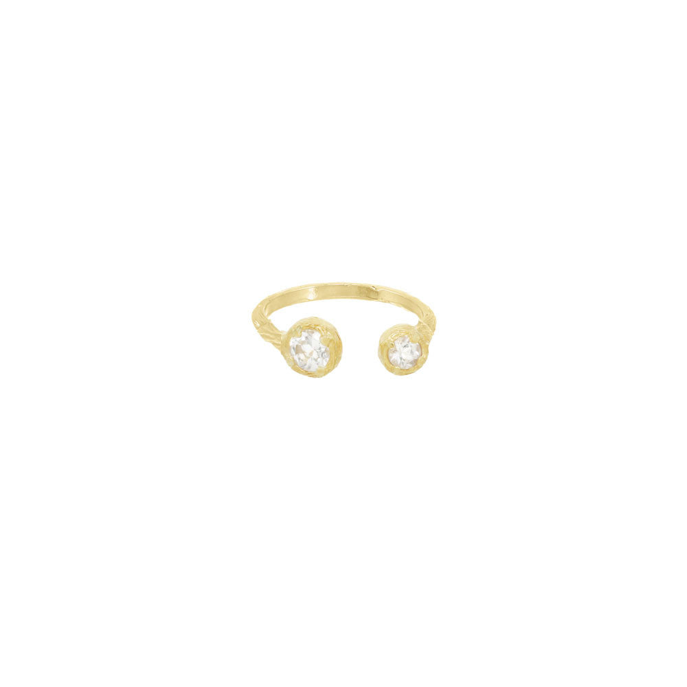 Double Solitaire Ring