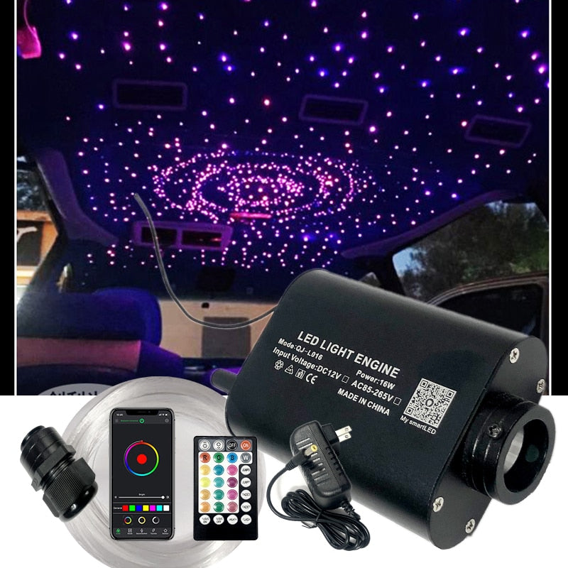Optical fiber Light Fiber Optic Star ceiling kit