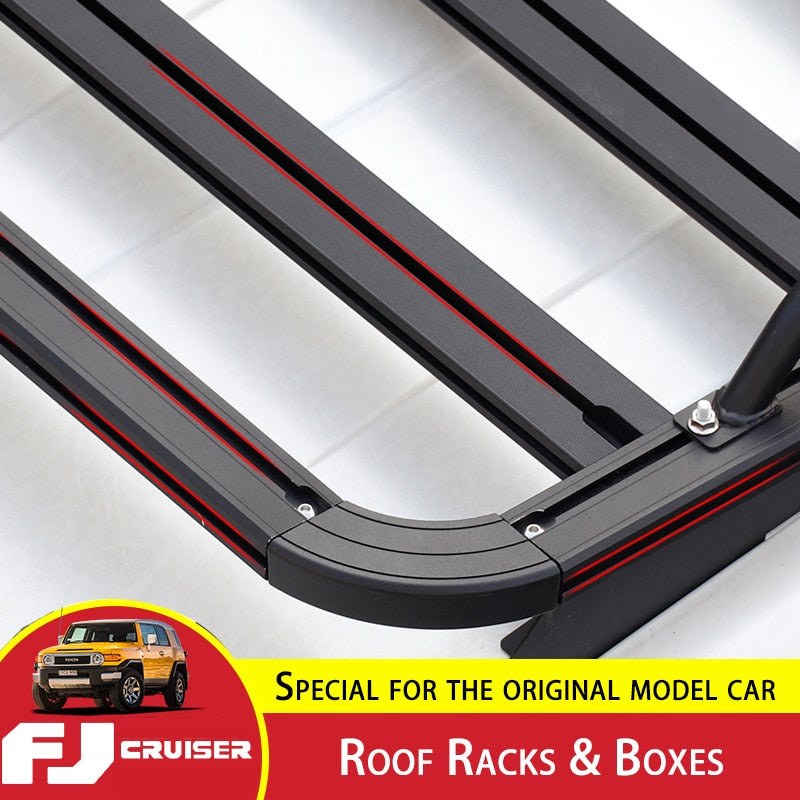 For Toyota FJ Cruiser Roof Racks Boxes Aluminum Magnesium Alloy Off-Road Modification