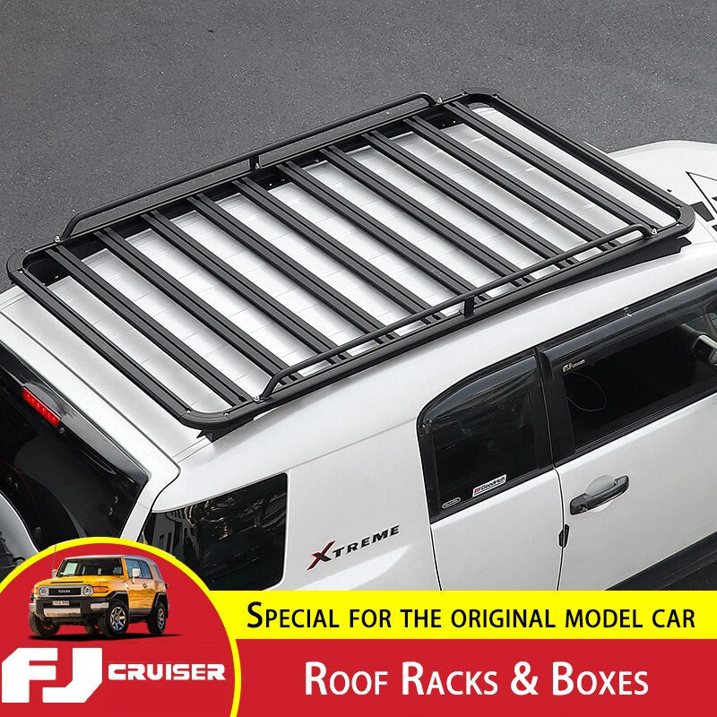 For Toyota FJ Cruiser Roof Racks Boxes Aluminum Magnesium Alloy Off-Road Modification