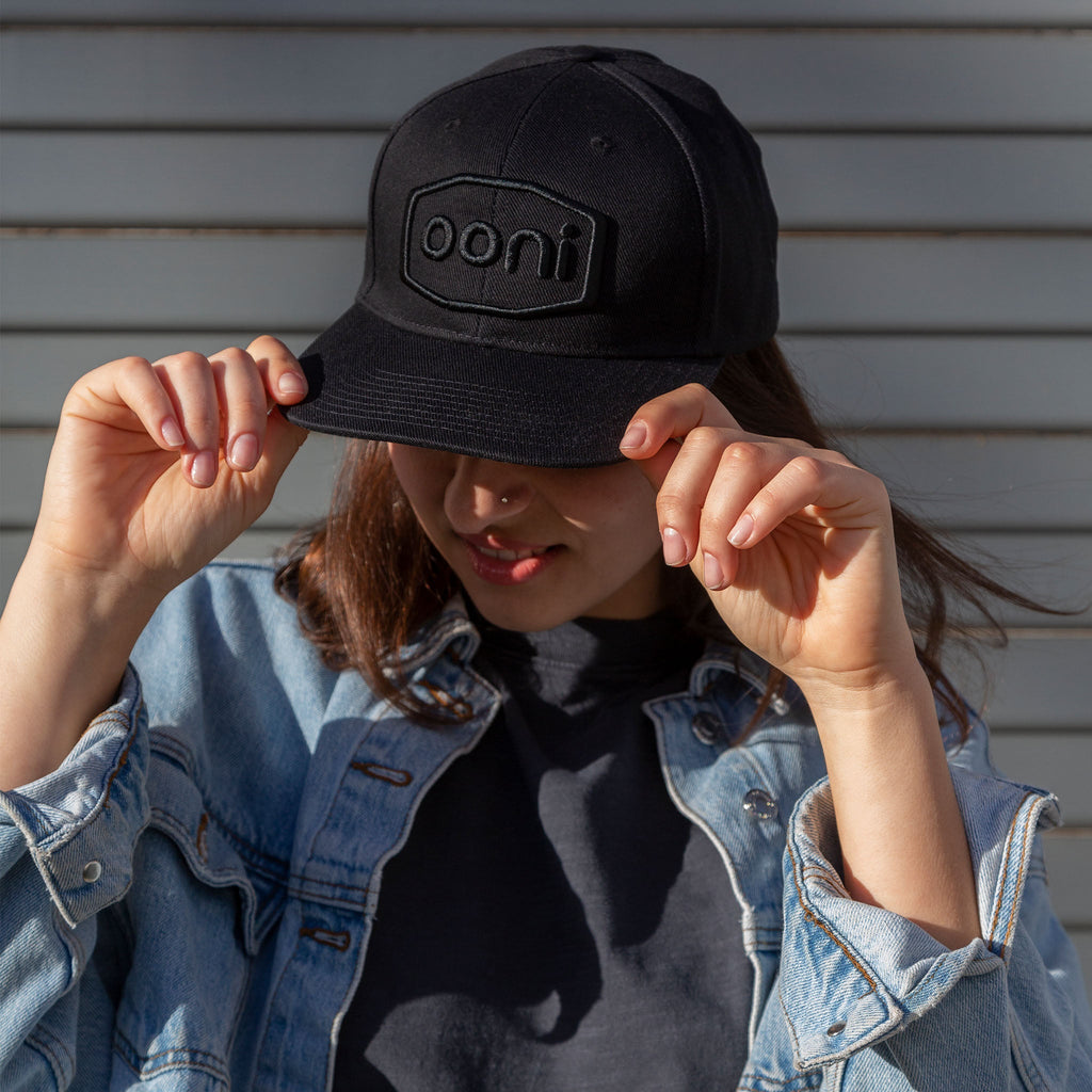 Ooni Logo Black on Black Snapback