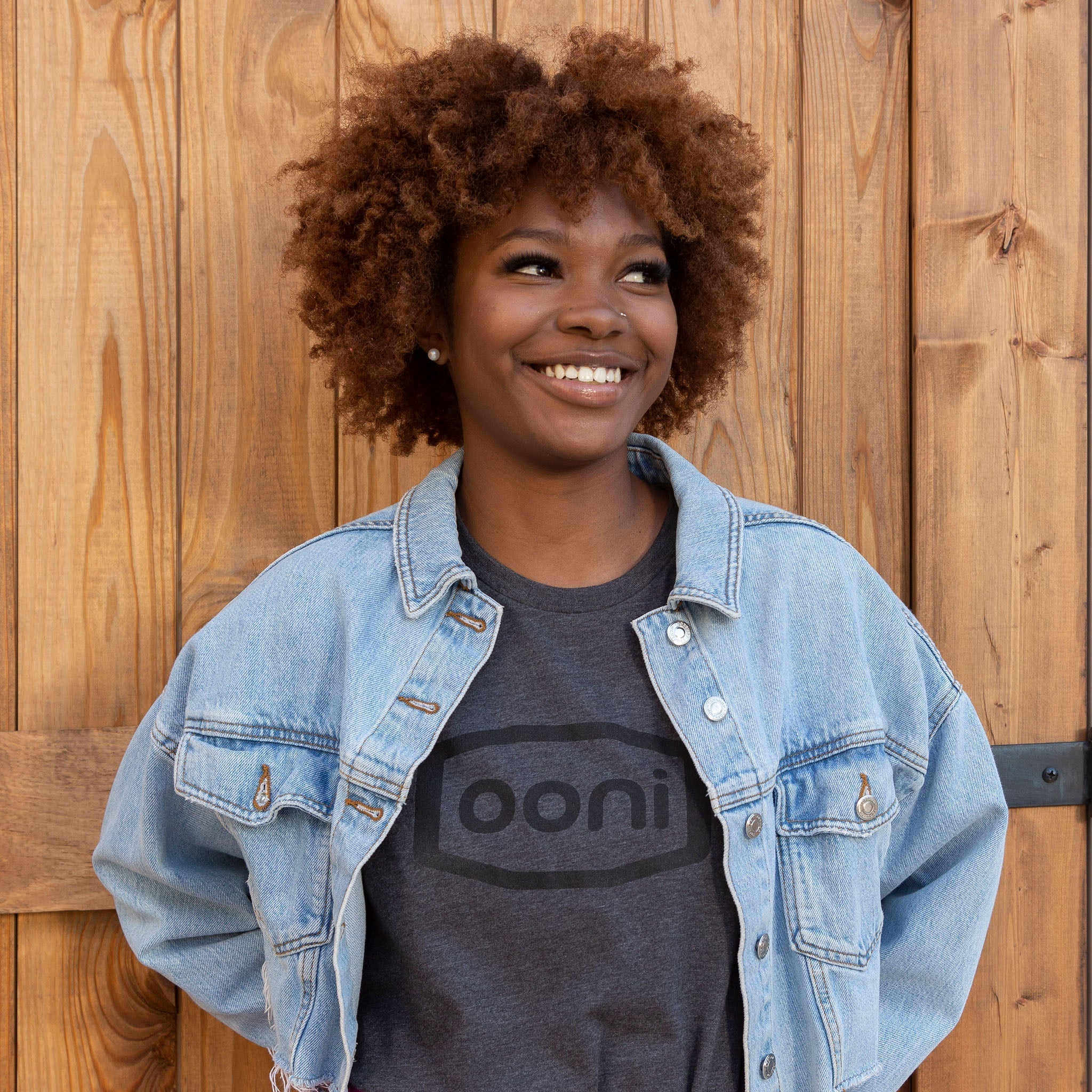 Ooni Minimal Logo Dark Gray Unisex T-shirt