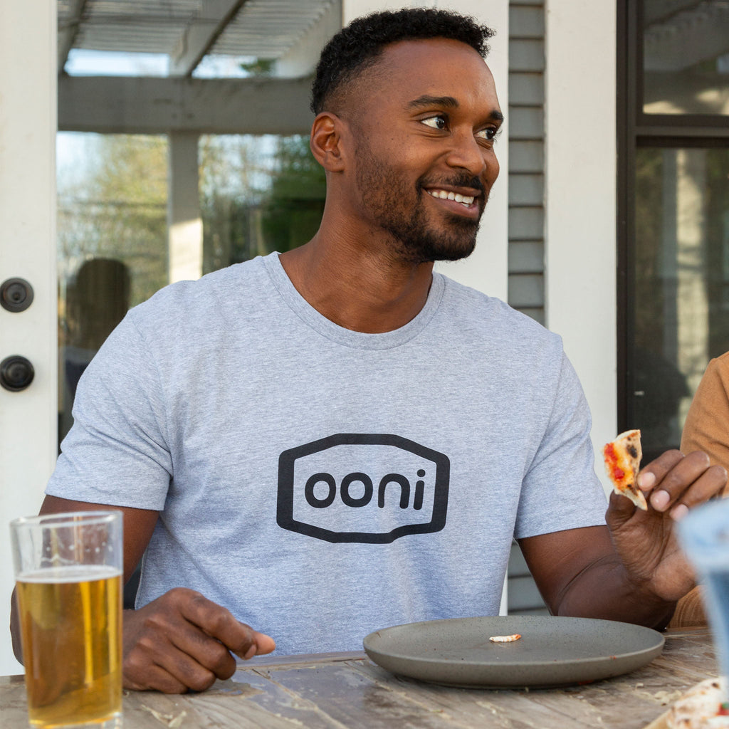 Ooni Minimal Logo Light Gray Unisex T-shirt