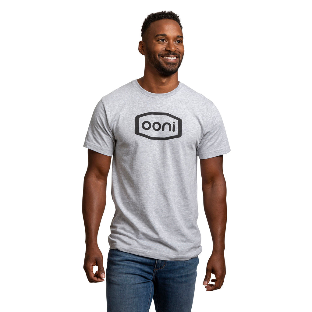 Ooni Minimal Logo Light Gray Unisex T-shirt