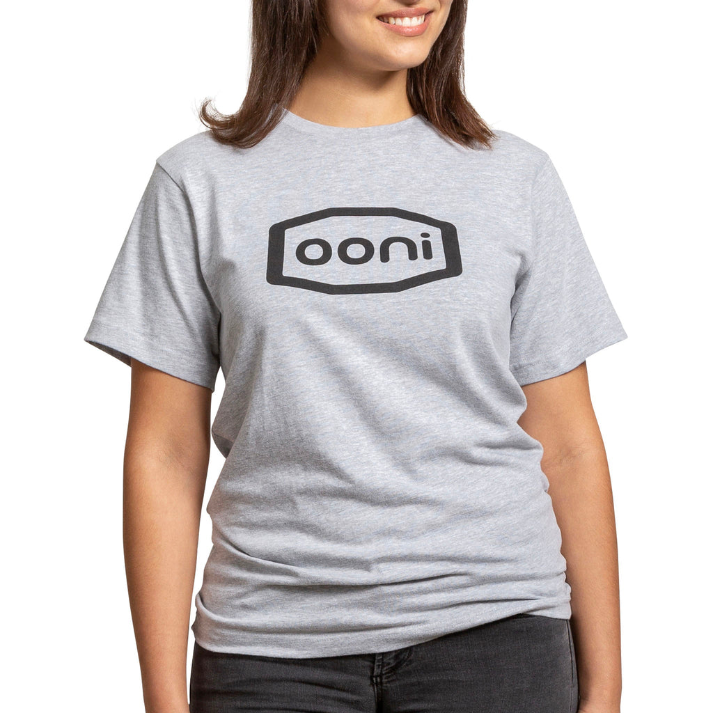 Ooni Minimal Logo Light Gray Unisex T-shirt