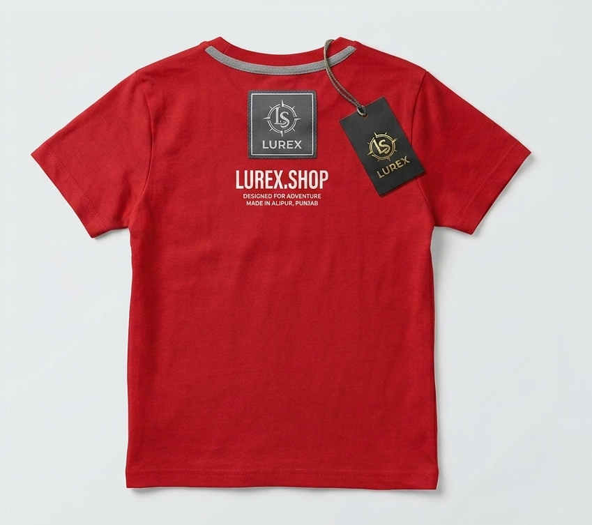 Lurex Made for Explorers Cute Fox Adventure T Shirt