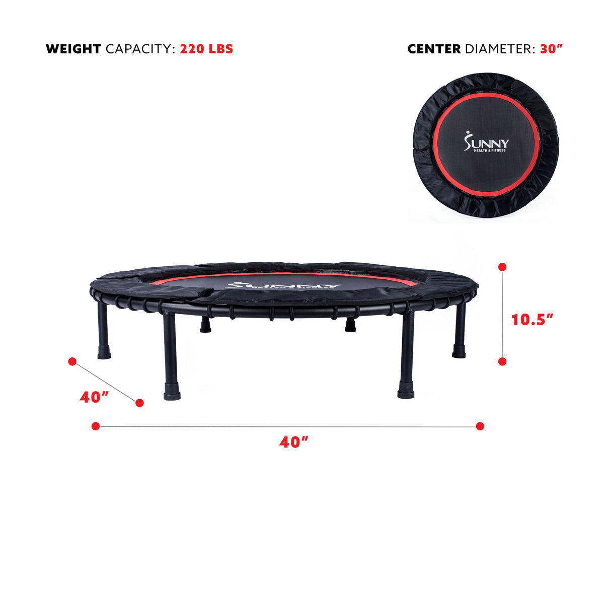 Exercise Trampoline Rebounder