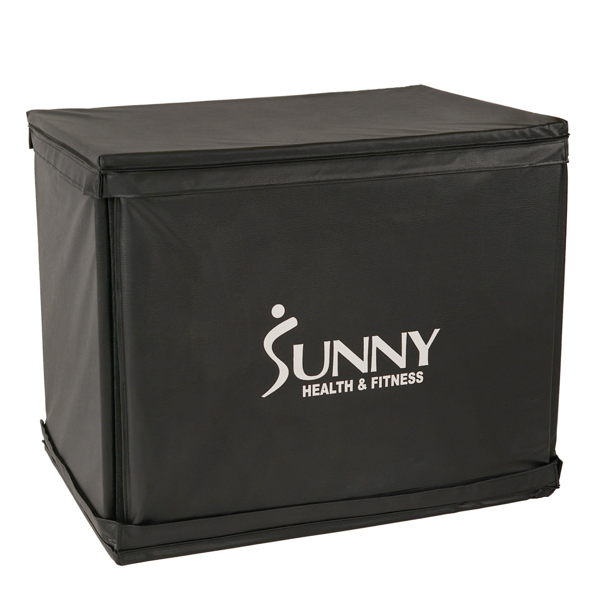 Wood Plyo Box w/ Removable Cover, 500 lb Weight Capacity & 3 in 1 Height Adjustment - 30"/24"/20"