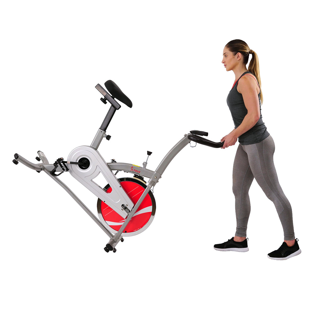 Chain Drive Indoor Cycling Trainer Exercise Bike