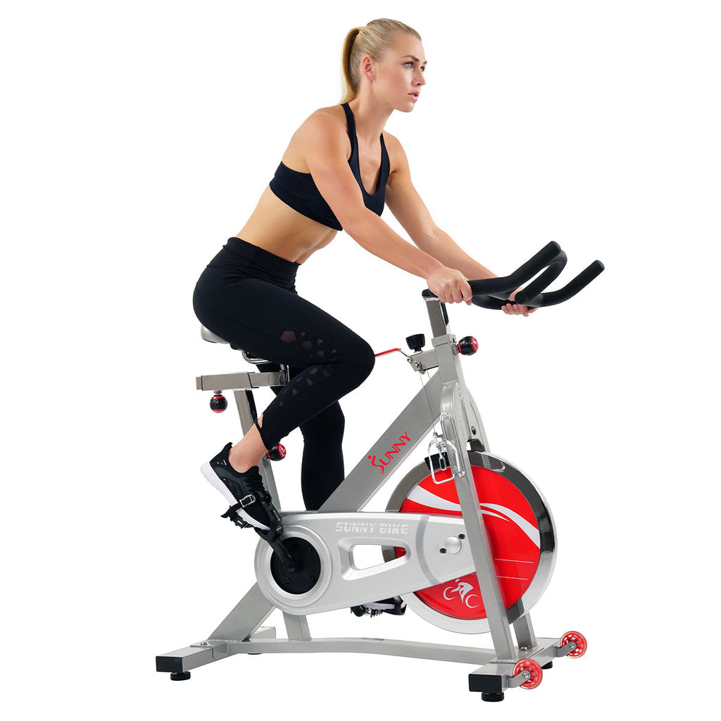 40 lb Flywheel Belt Drive Pro Indoor Cycling Exercise Bike