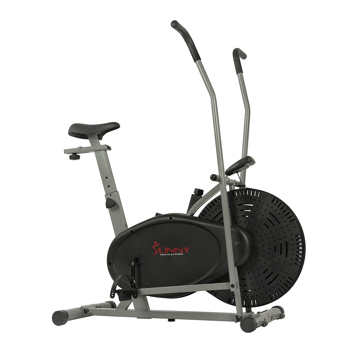 Air Resistance Hybrid Upright Exercise Bike w/ Arm Exercisers