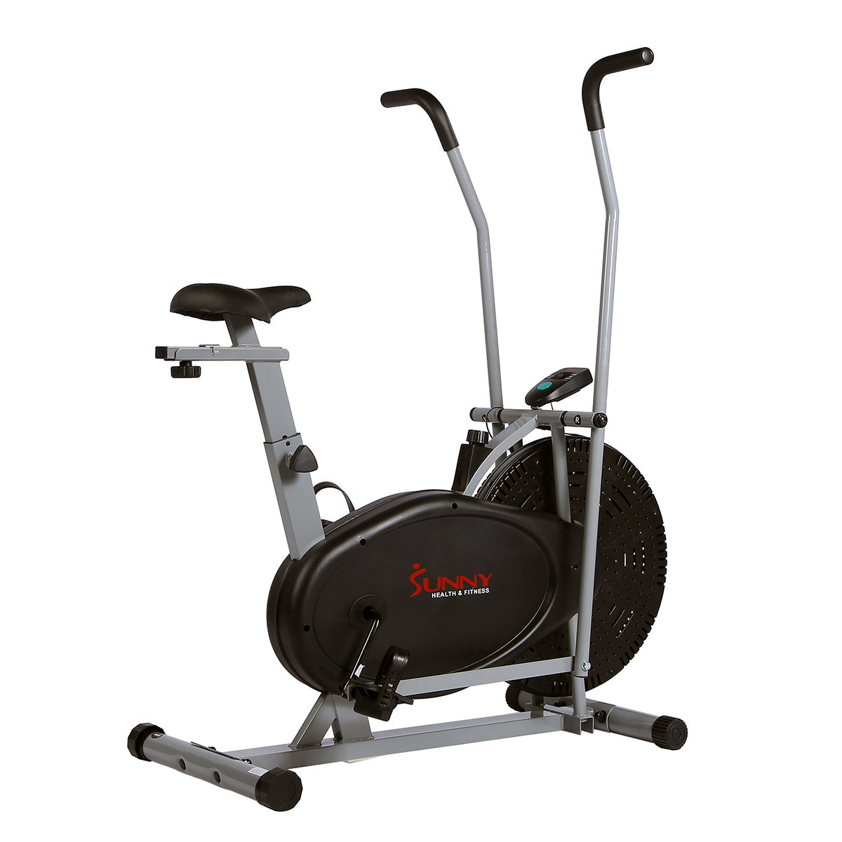Air Resistance Hybrid Upright Exercise Bike w/ Arm Exercisers