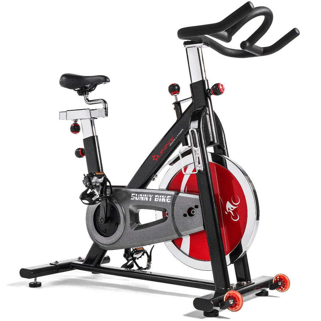 Belt Drive Indoor Cycling Bike with Heavy 49 LB Flywheel