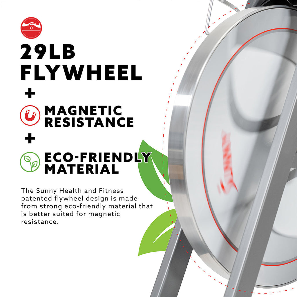 Endurance Belt Drive Magnetic Indoor Exercise Cycle Bike