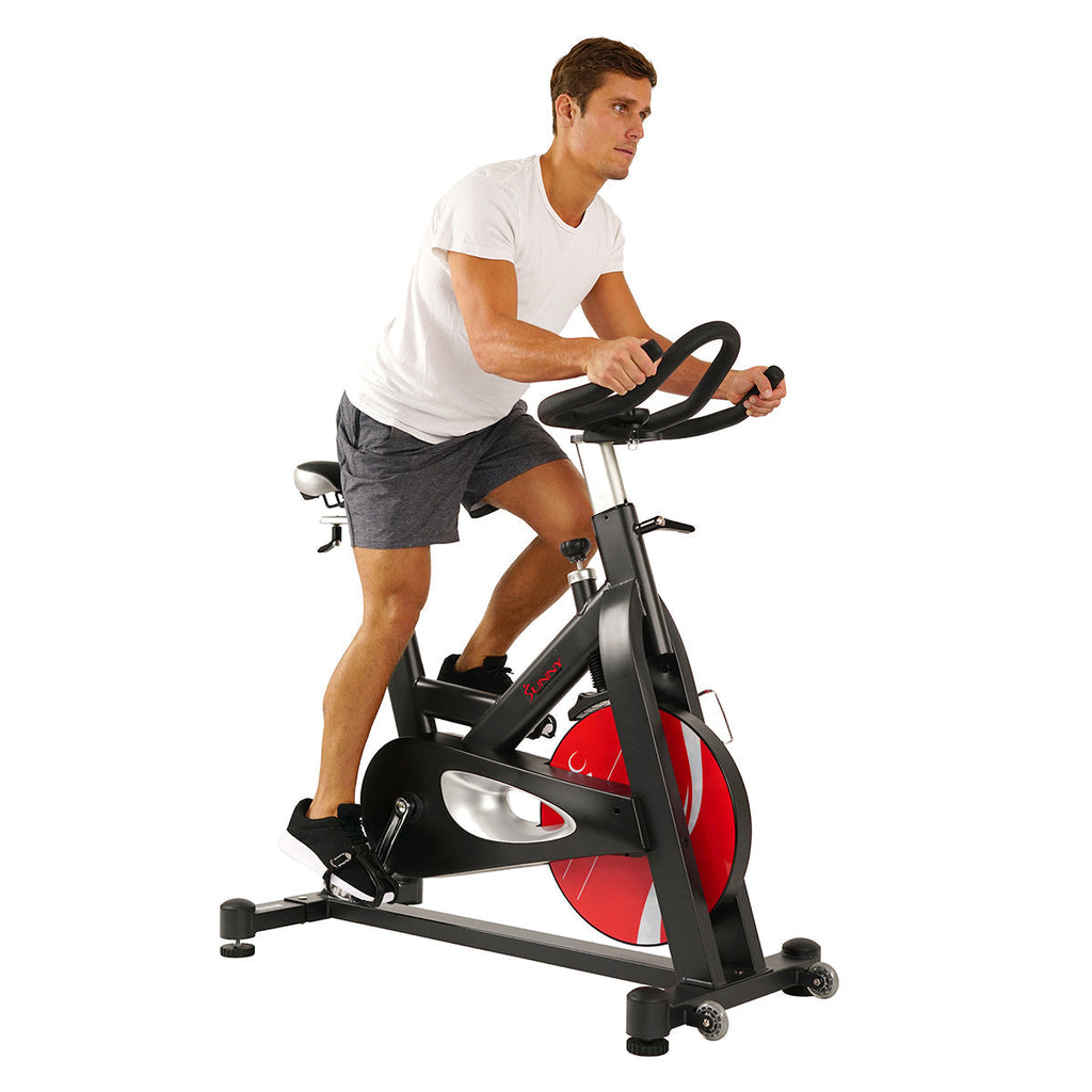 Evolution Pro Magnetic Belt Drive Indoor Cycling Bike, High Weight Capacity, Heavy Duty Flywheel