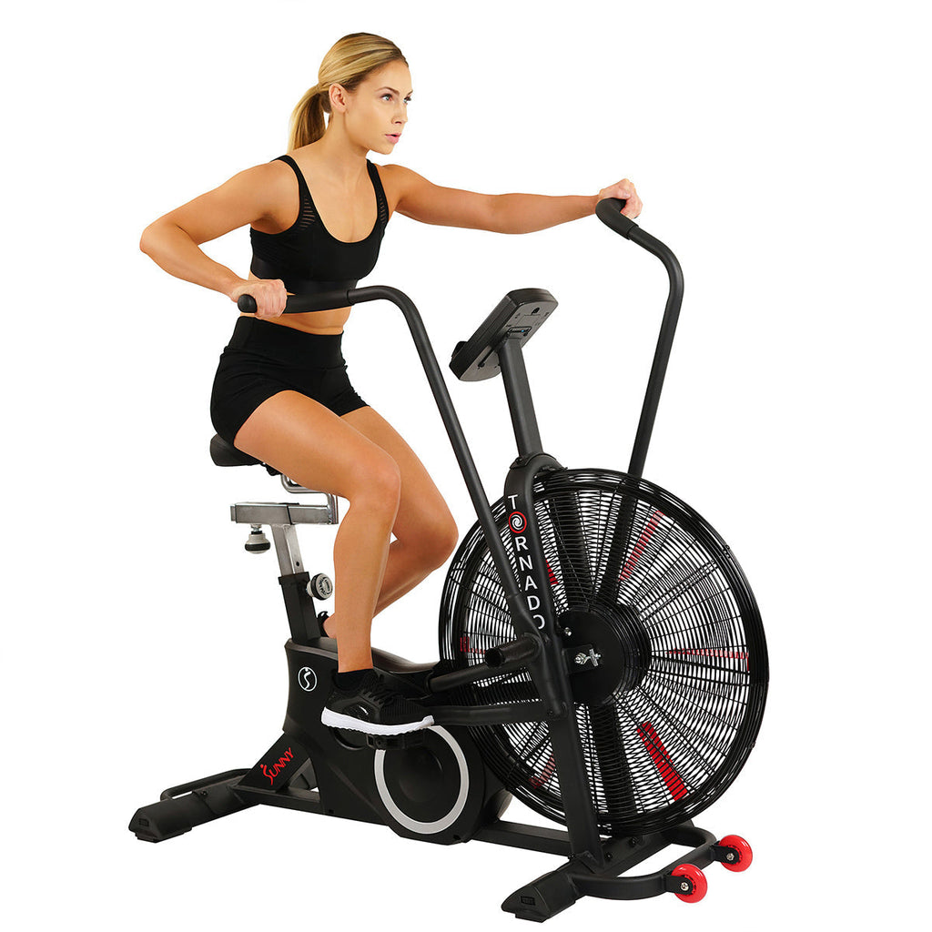 Exercise Fan Bike w/ Heart Rate Compatibility - Tornado LX
