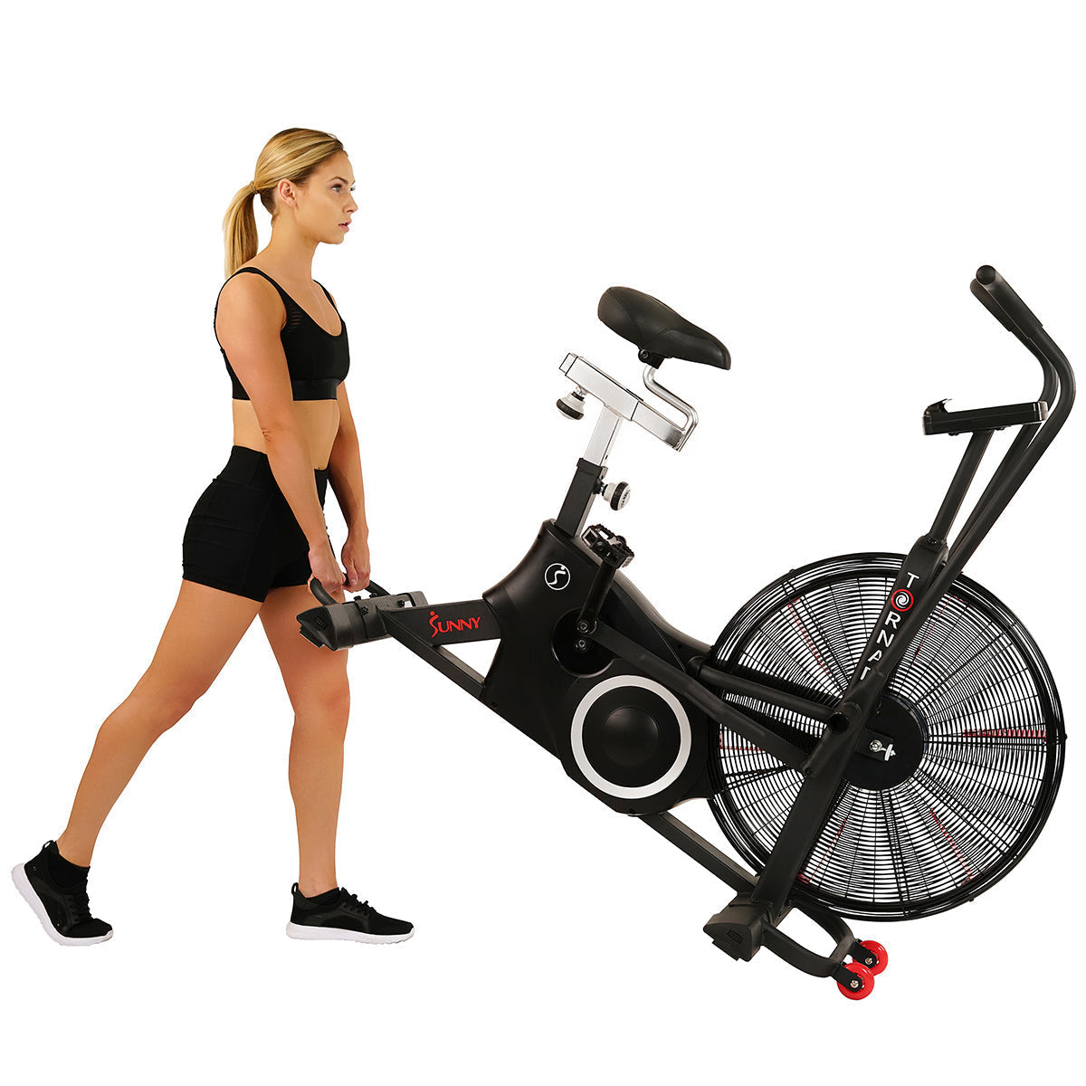 Exercise Fan Bike w/ Heart Rate Compatibility - Tornado LX