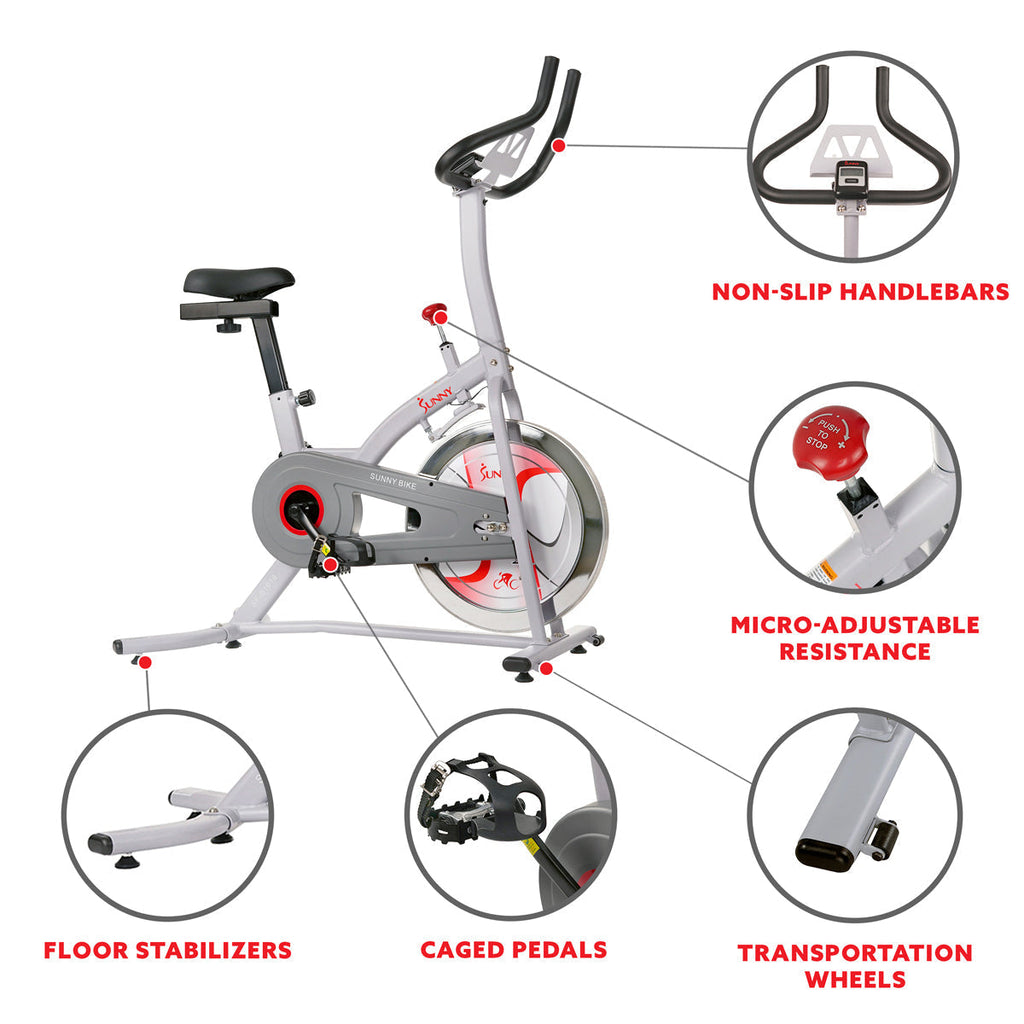 Indoor Cycling Bike with Magnetic Resistance
