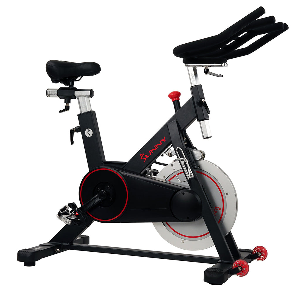 Magnetic Belt Drive Indoor Cycling Bike w/ High Weight Capacity and Device Holder