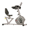 Magnetic Recumbent Desk Exercise Bike, 350lb High Weight Capacity, Monitor