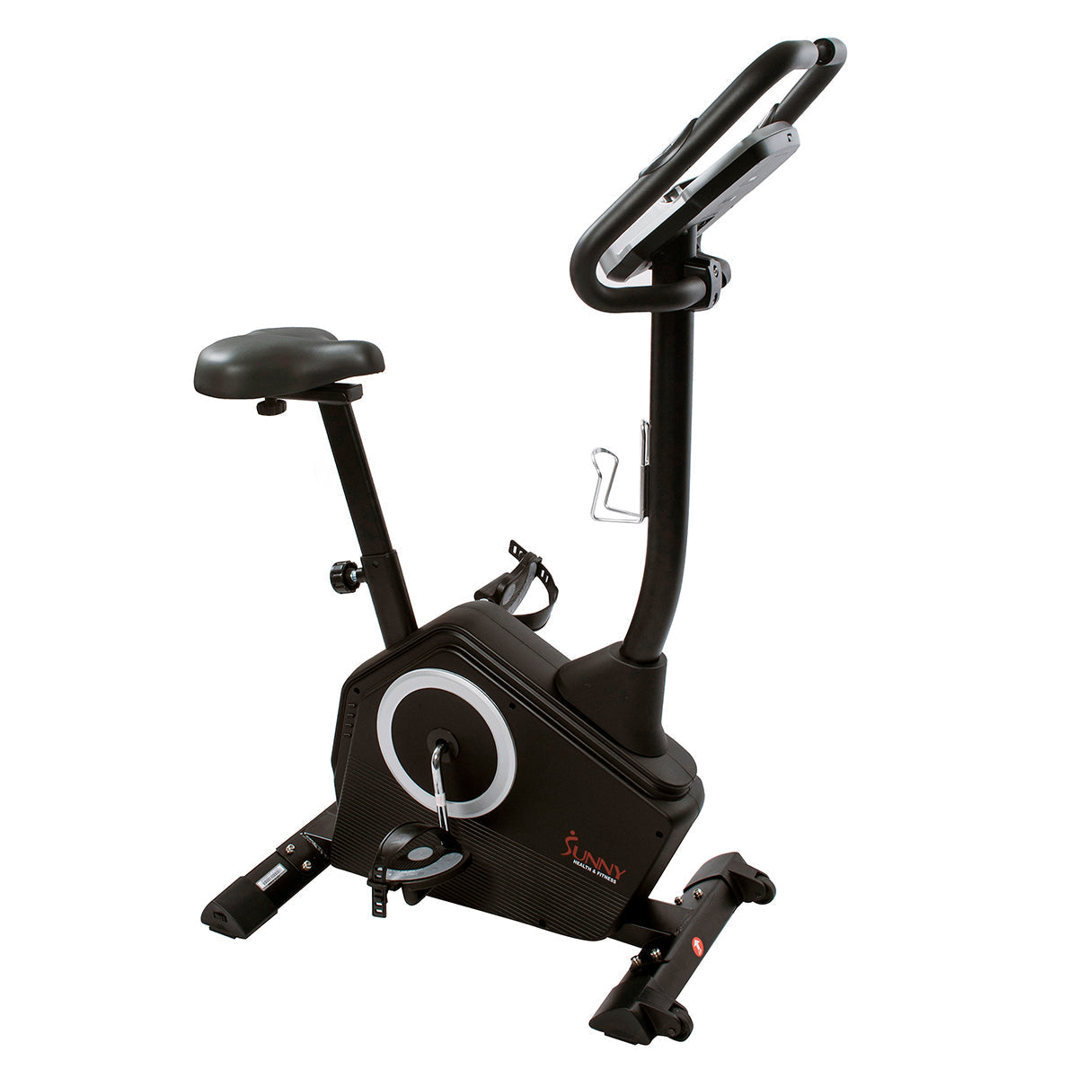 Magnetic Upright Exercise Bike with Programmable Monitor and Pulse Rate Monitoring