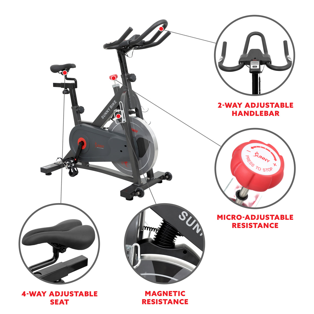 Pro II Magnetic Indoor Cycling Bike