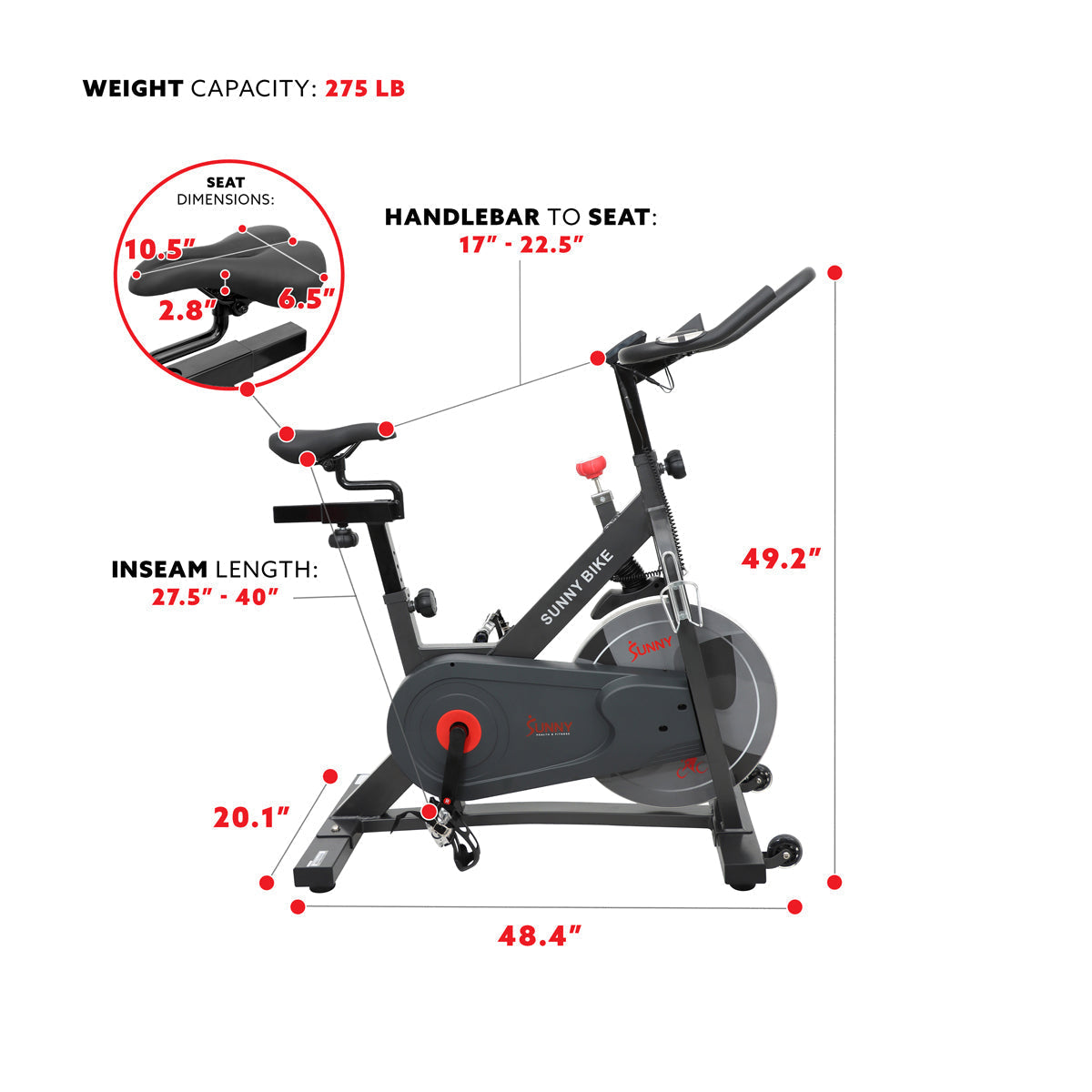 Pro II Magnetic Indoor Cycling Bike
