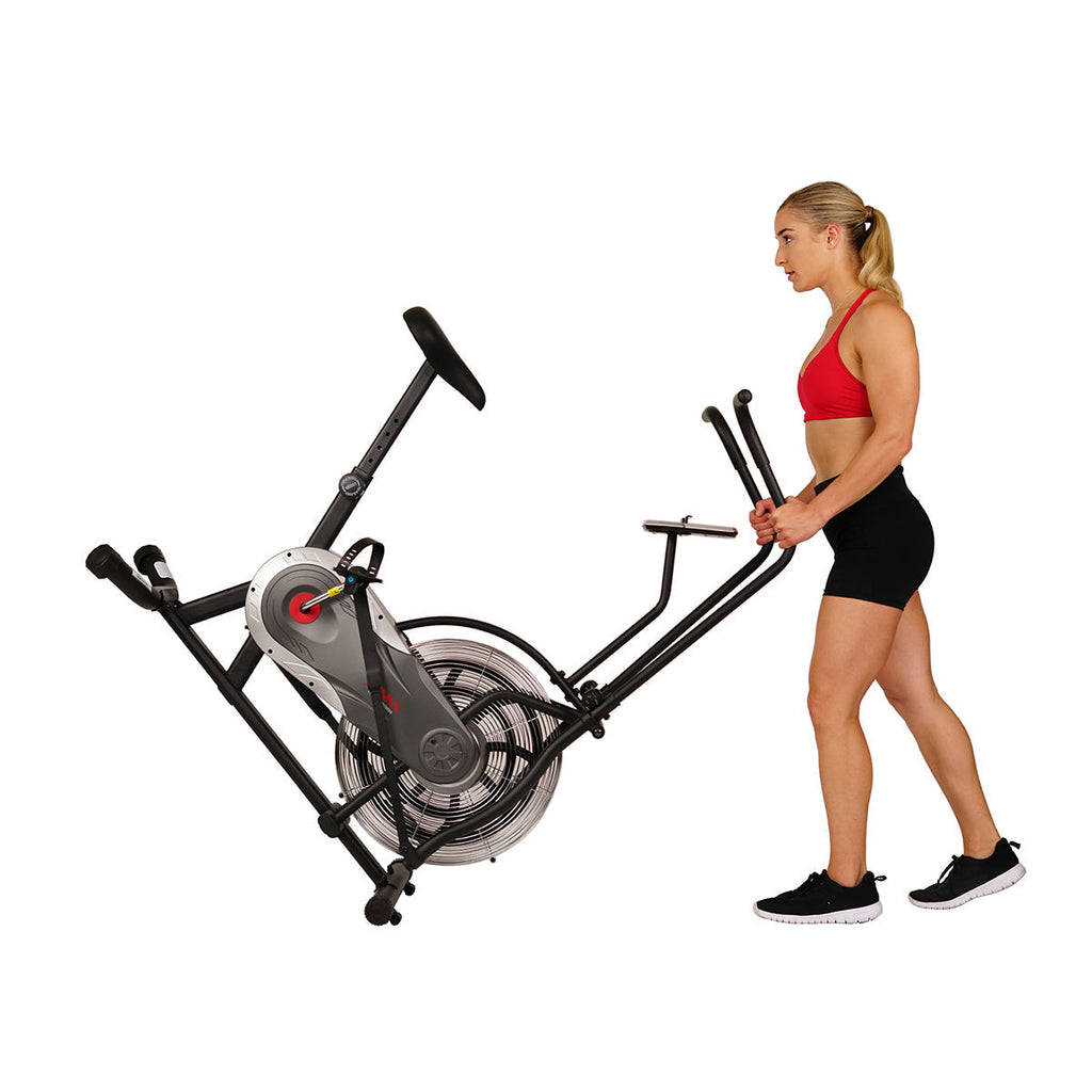 Zephyr Air Bike, Fan Exercise Bike w/ Unlimited Resistance, Adjustable Handlebars