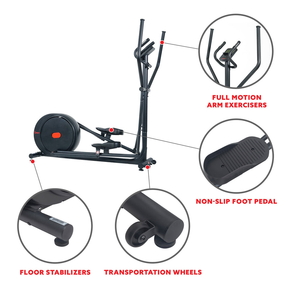 Carbon Premium Programmable Magnetic Elliptical