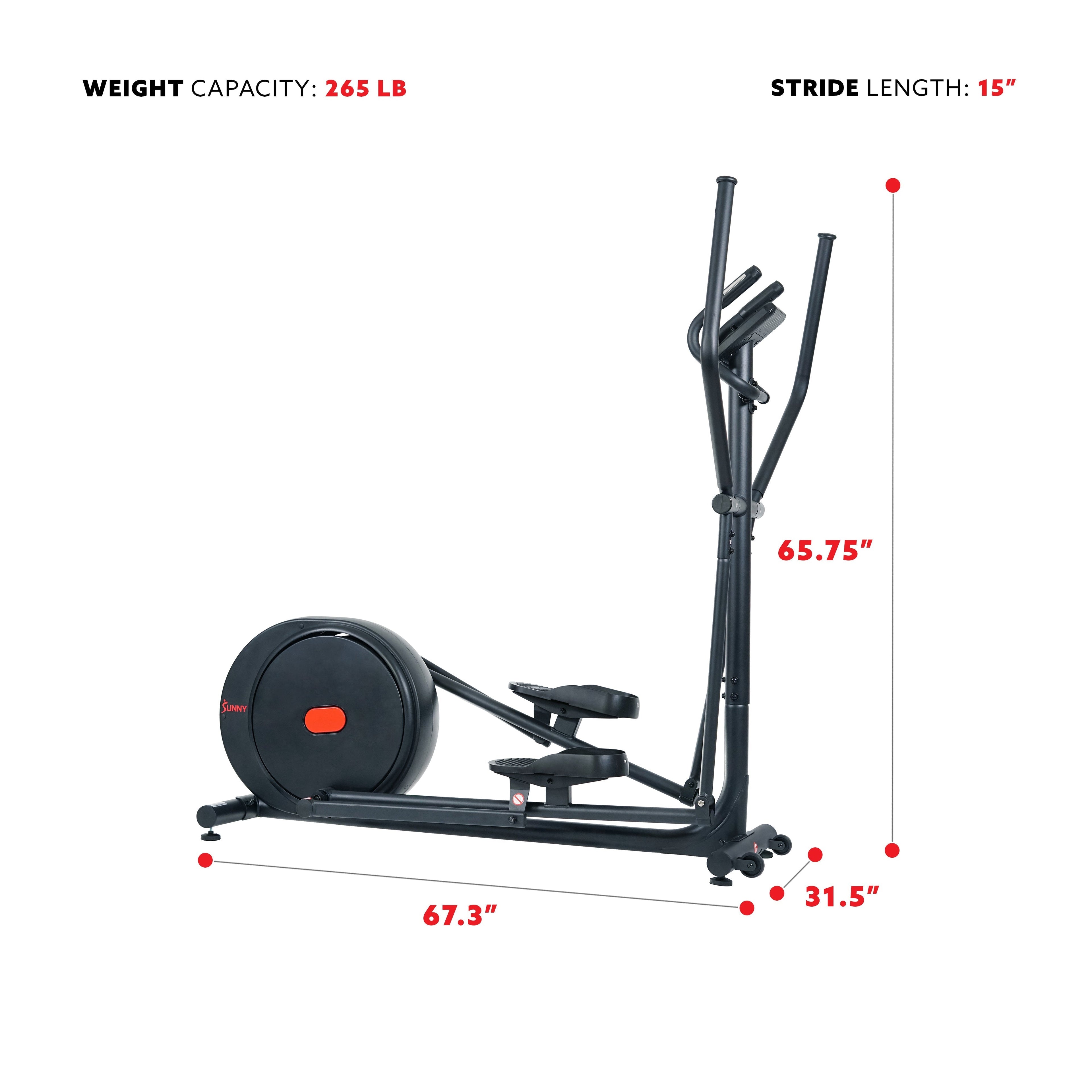 Carbon Premium Programmable Magnetic Elliptical