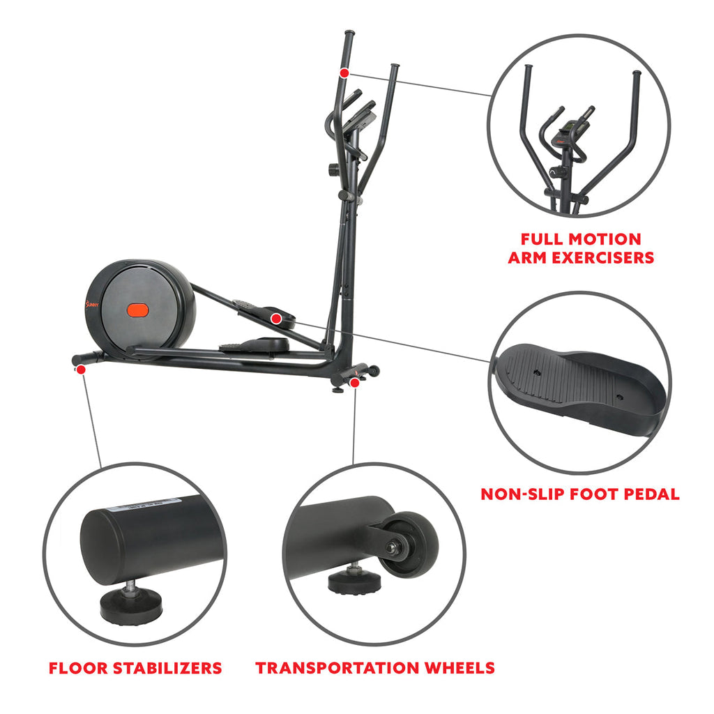 Carbon Pro Magnetic Elliptical Machine