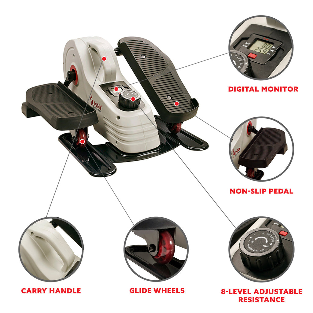 Magnetic Under Desk Elliptical Peddler Exerciser