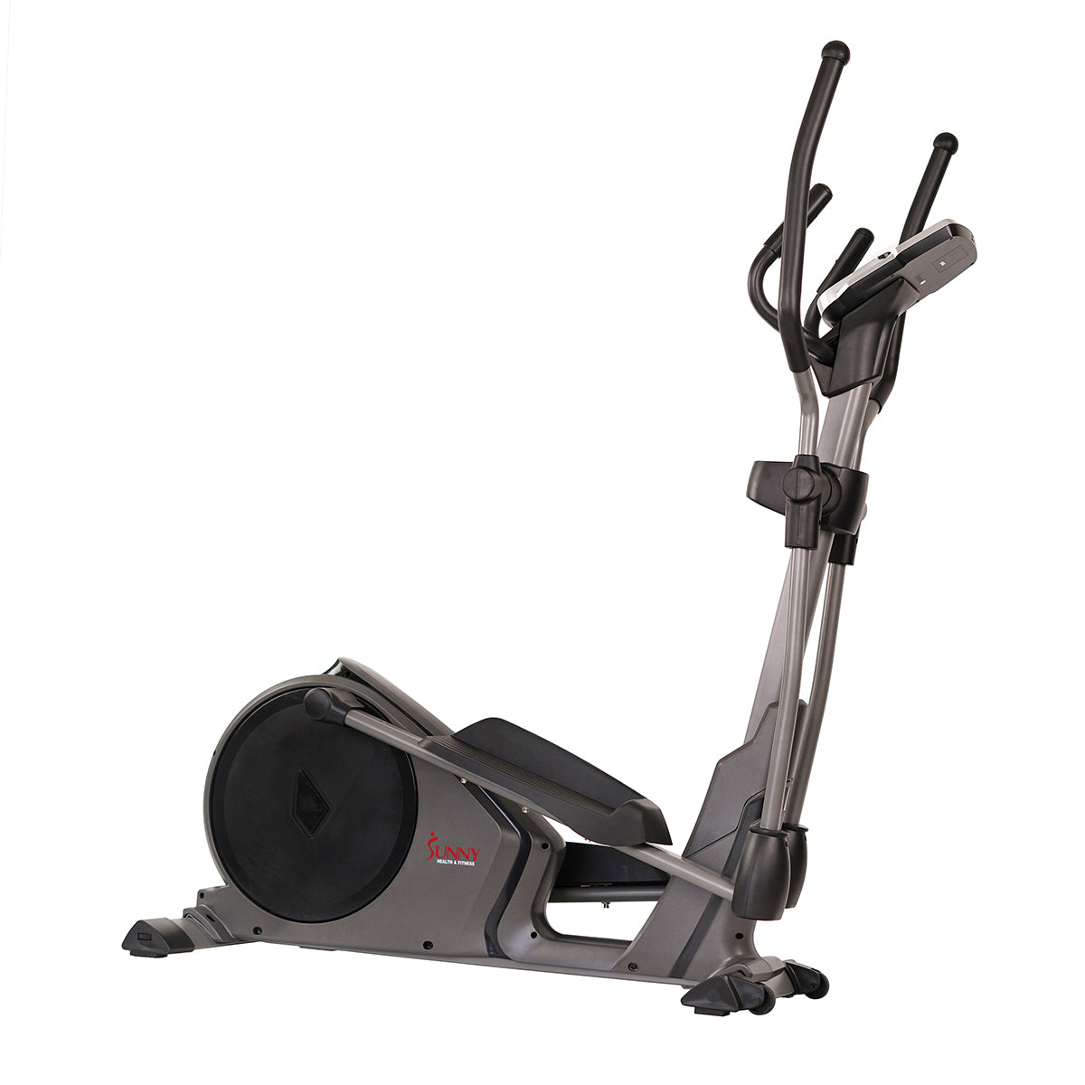 Magnetic Elliptical Machine w/ Device Holder, Programmable Monitor and Heart Rate Monitoring