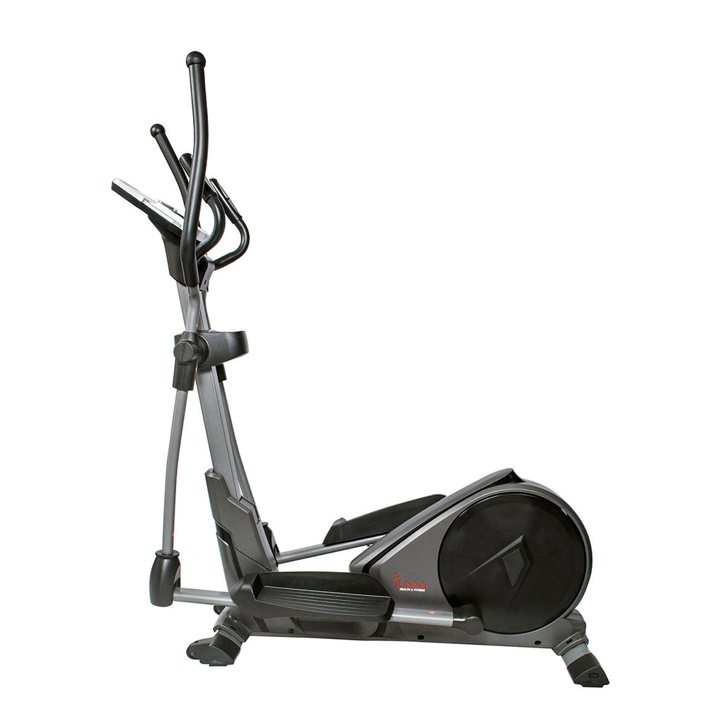 Magnetic Elliptical Machine w/ Device Holder, Programmable Monitor and Heart Rate Monitoring