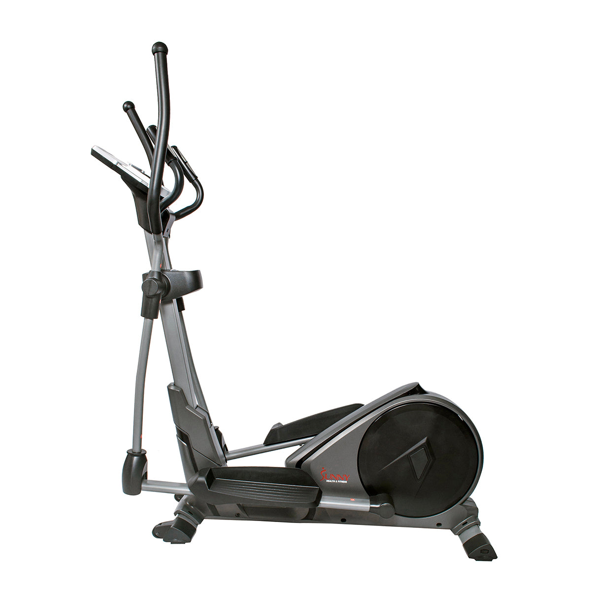 Magnetic Elliptical Machine w/ Device Holder, Programmable Monitor and Heart Rate Monitoring