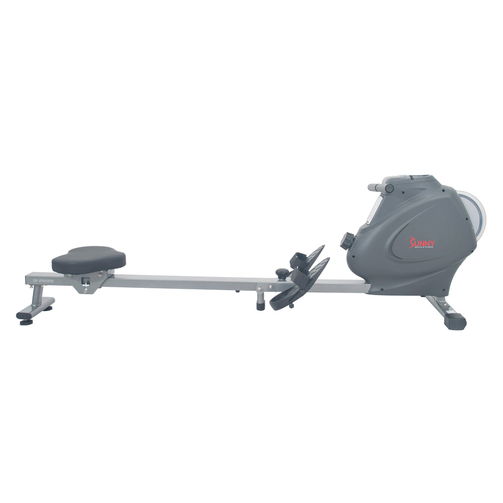 Magnetic Rowing Machine Rower, LCD Monitor w/Device Holder