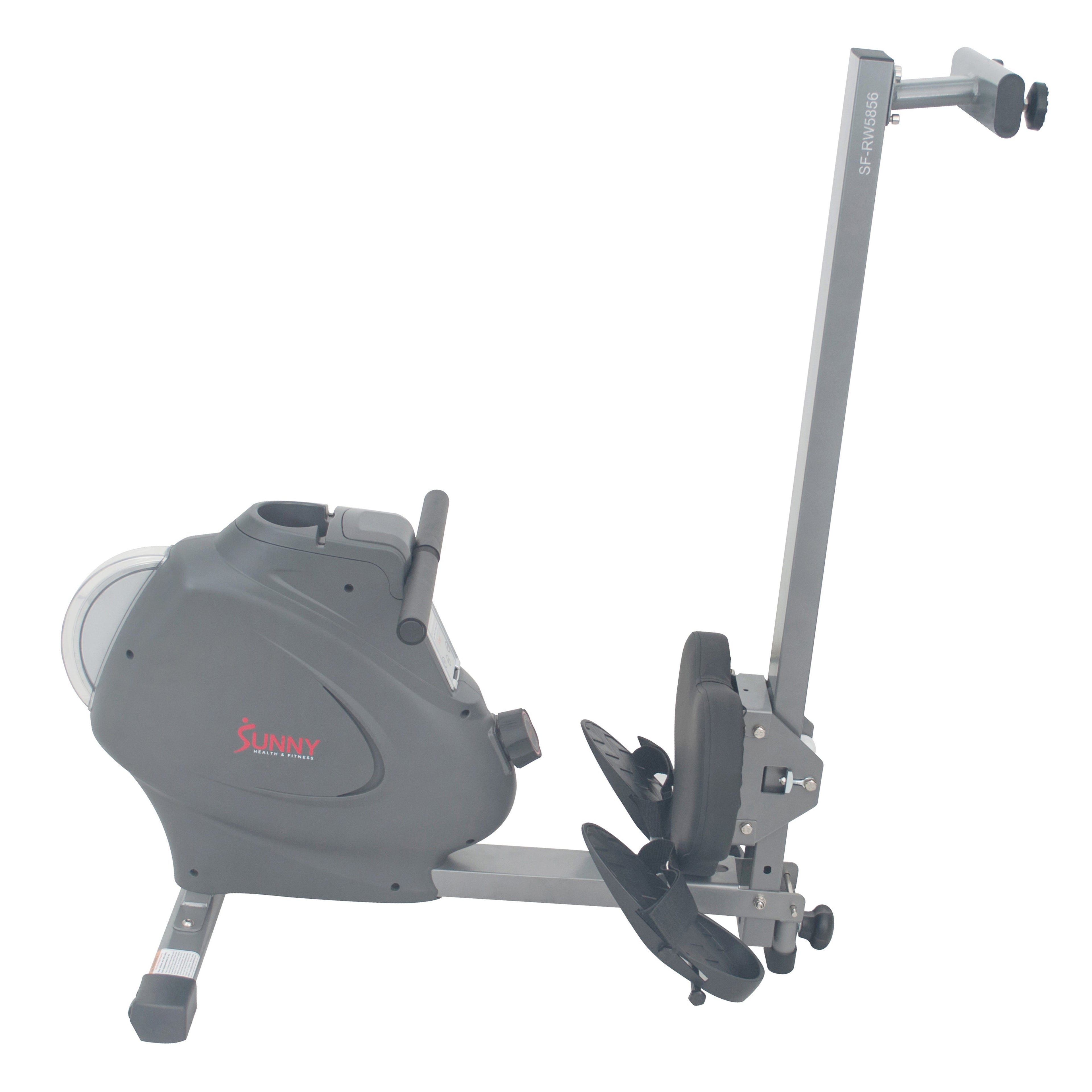 Magnetic Rowing Machine Rower, LCD Monitor w/Device Holder