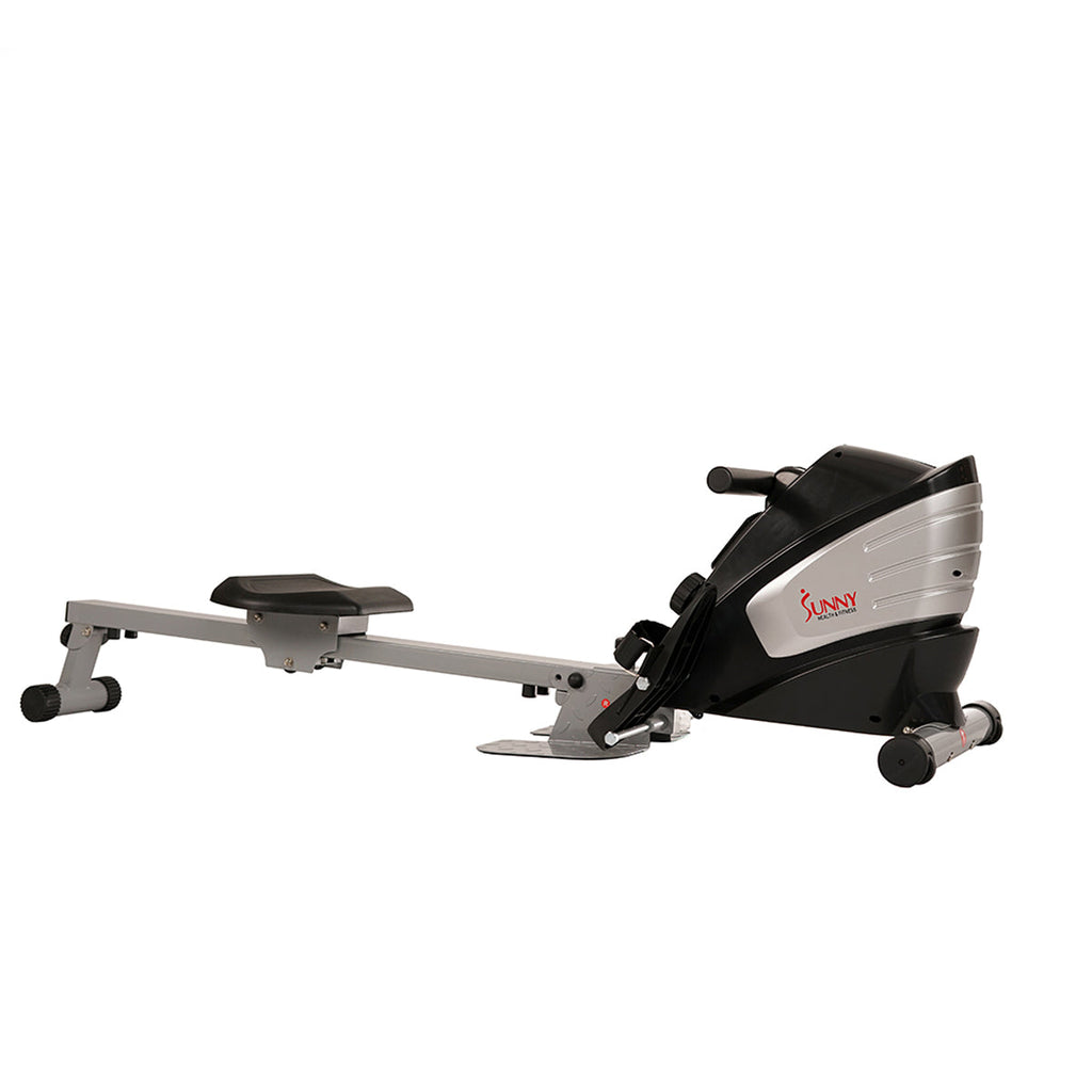 Dual Function Magnetic Rowing Machine Rower w/ LCD Monitor