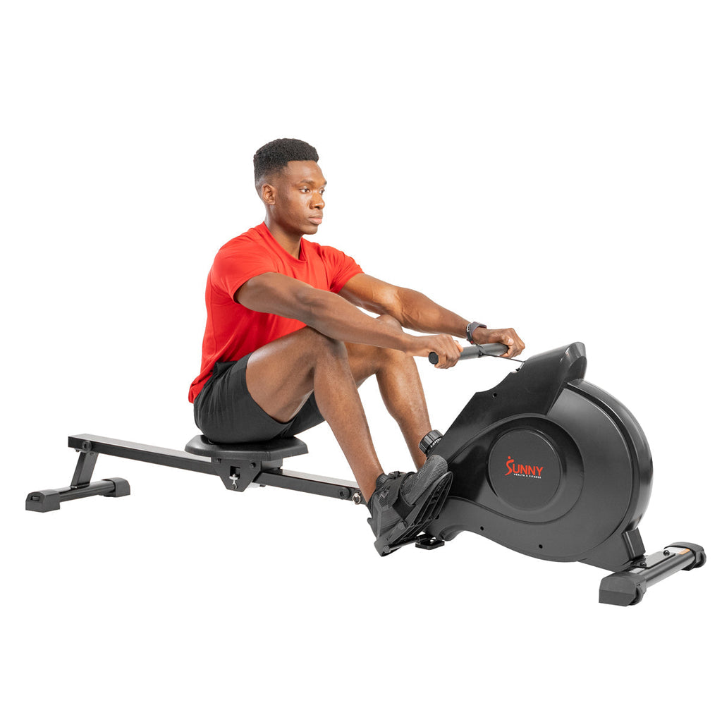 Magnetic Rowing Machine - Black