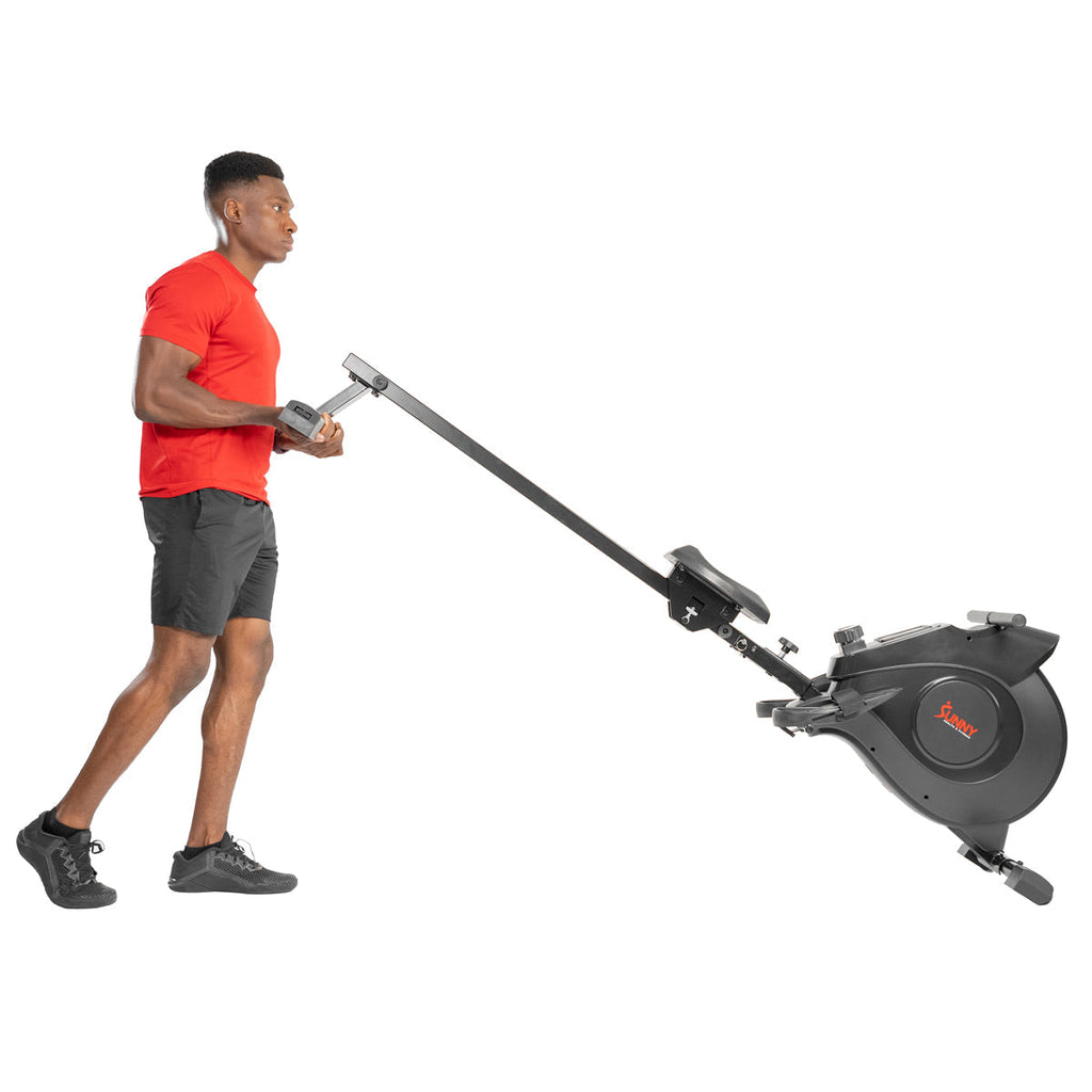 Magnetic Rowing Machine - Black