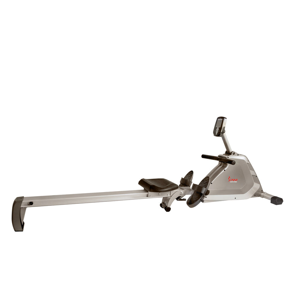 Magnetic Rowing Machine Rower w/ High Weight Capacity, Programmable Monitor