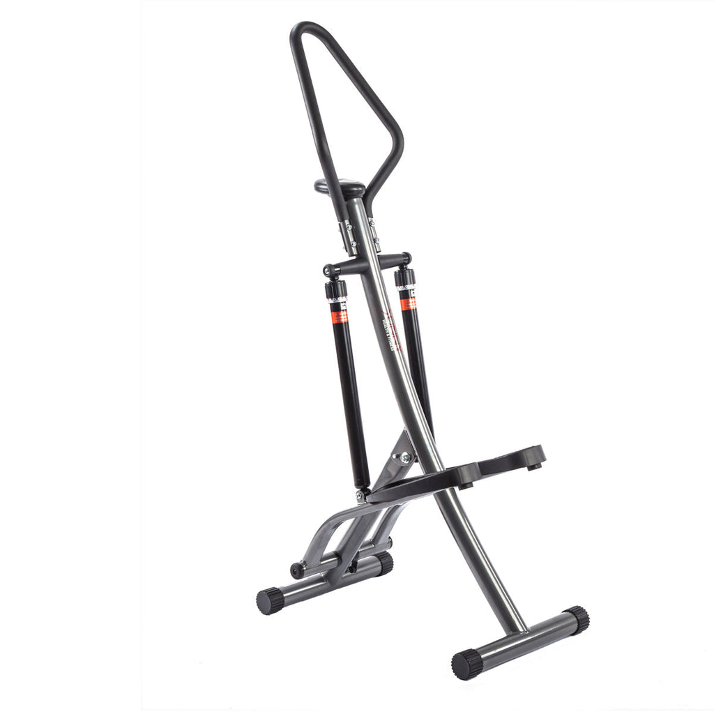 Folding Climbing Stepper Step Machine w/ LCD Monitor