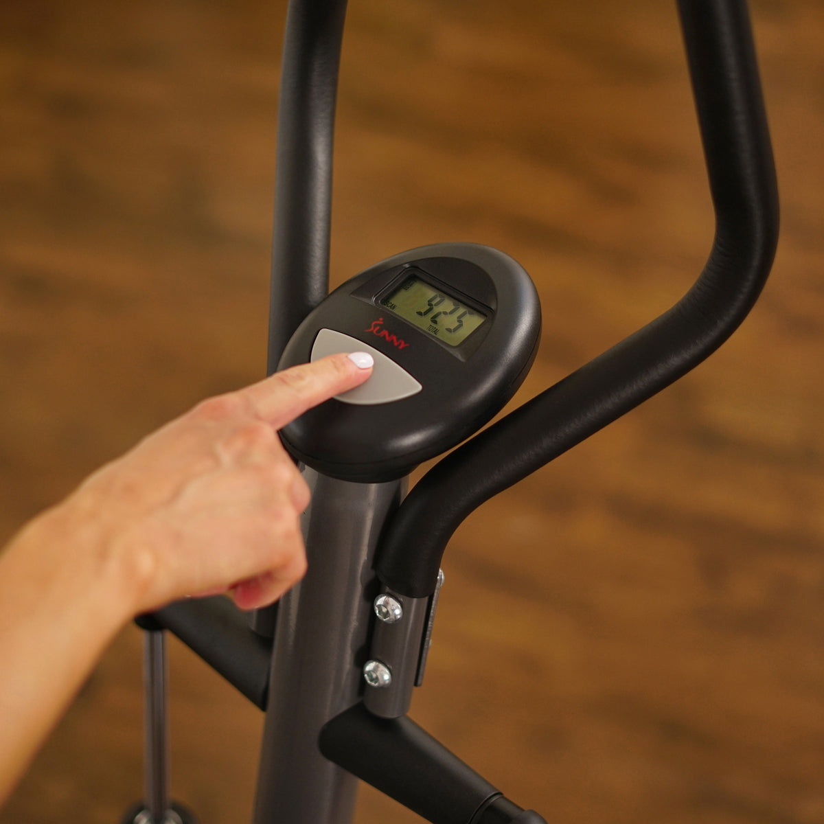 Folding Climbing Stepper Step Machine w/ LCD Monitor