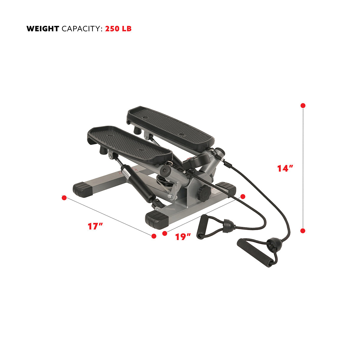 Twist Stepper w/ Resistance Bands